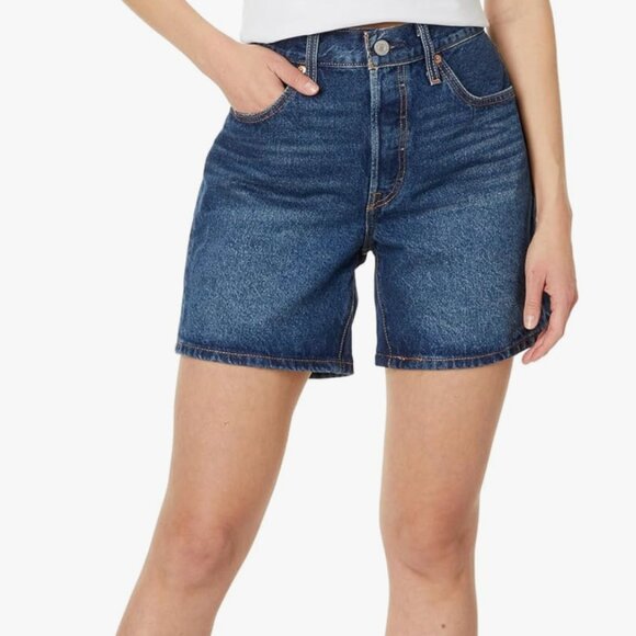 Levi's Women's 501 Mid Thigh Short, size 27 - Picture 1 of 4